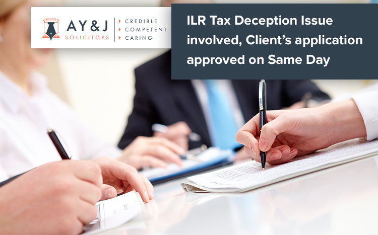 Tax Deception Issue ILR PEO