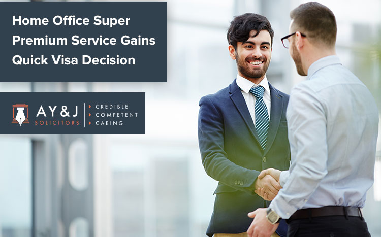 Super Premium Service for Quick Visa Decision