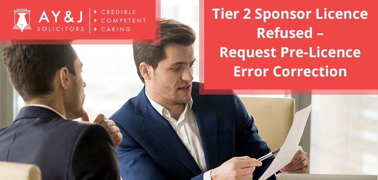 Guide To Pre-Licence Error Correction Procedure