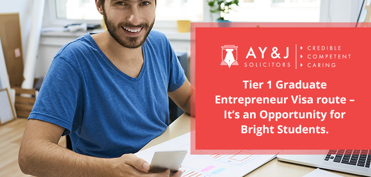 Opportunity for Tier 1 Graduate Entrepreneur Visa