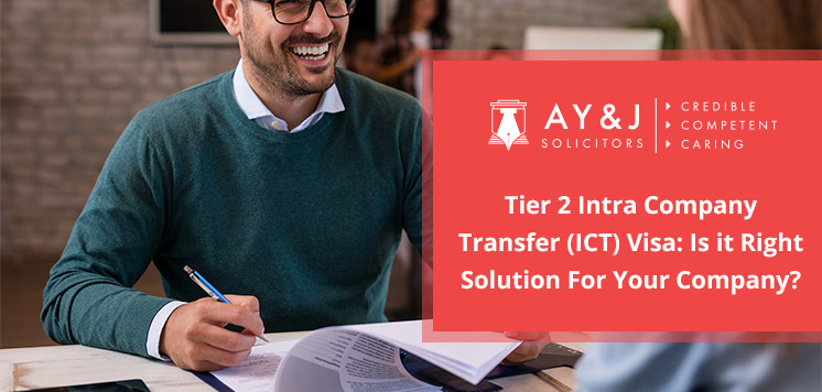 Tier 2 Intra Company Transfer (ICT) Visa
