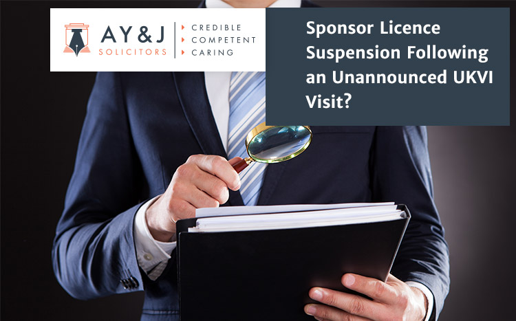 Dealing with suspension : revocation of your Tier 2 sponsor licence