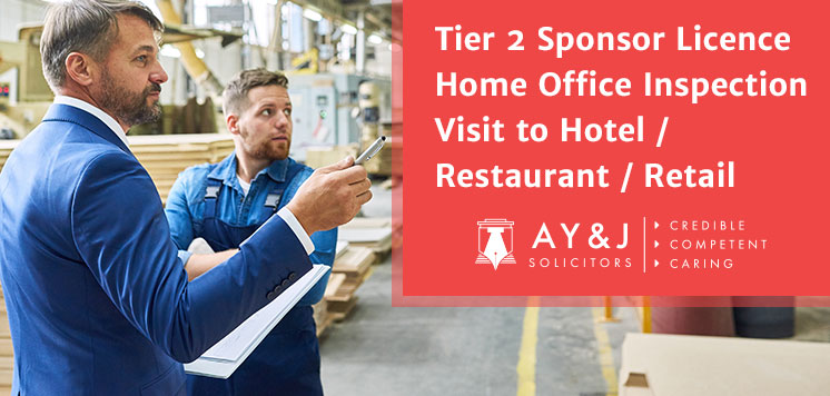 Tier 2 Sponsor Licence Home Office Inspection Visit
