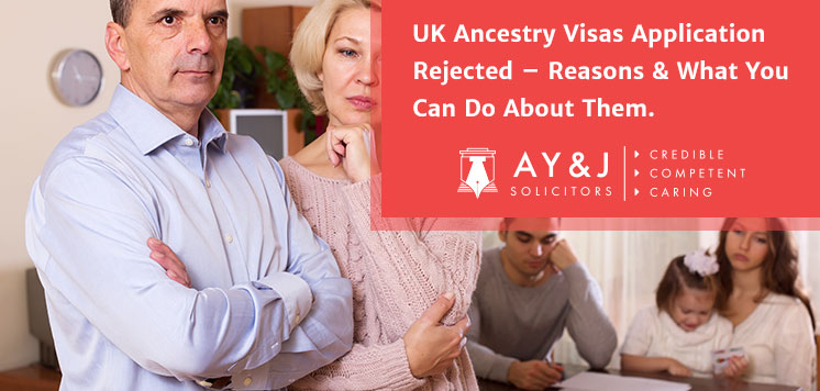 Reasons of UK Ancestry Visas Application Rejection
