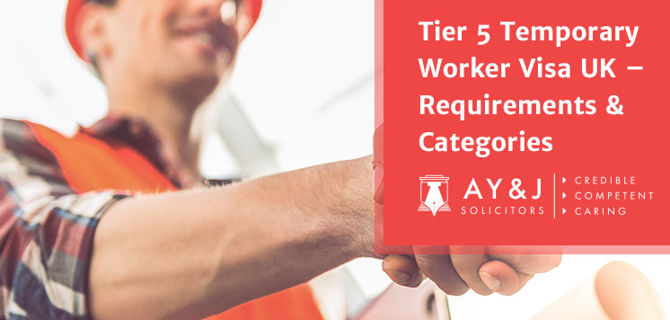 Tier 5 Temporary Worker Visas UK