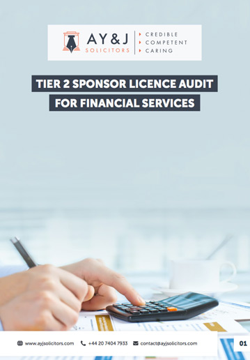 Sponsor Licence Audit: Financial Services
