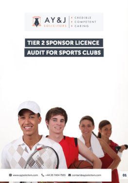 Sponsor Licence Audit: Sports Clubs