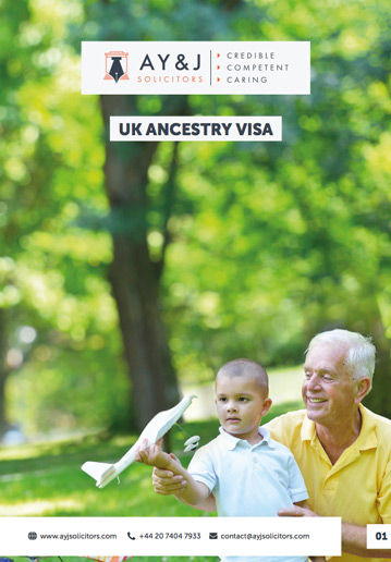 UK Ancestry Visa