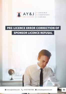 Administrative Review: Sponsor Licence Refusal