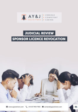 Sponsor Licence Judicial Review