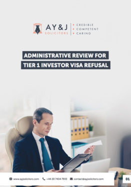 Administrative Review: Tier 1 (Investor) Visa Refusal